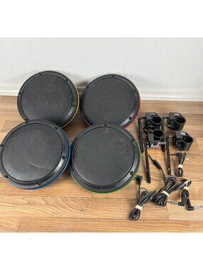 Ion Drum Rocker Pads Lot Set Of 4 Red, Yellow, Green, Blue, L Xbox